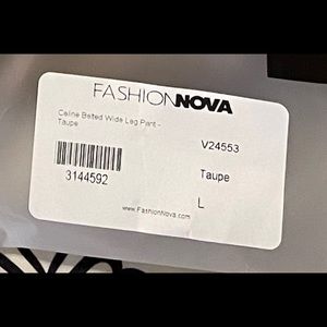 FashionNova Womens Taupe Dress Pants (Slacks)